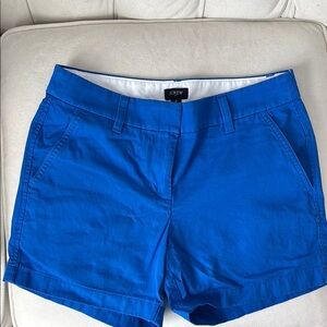 J. Crew Women's Blue Chino Shorts Size 2